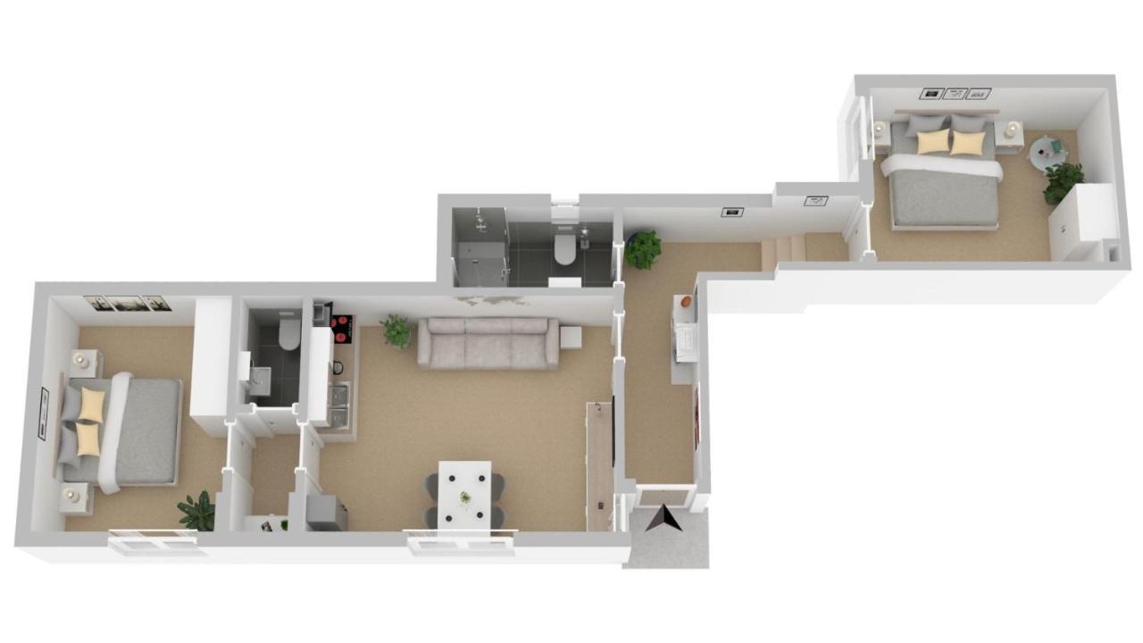5073 - Luette Lueue Apartment Даме Екстериор снимка
